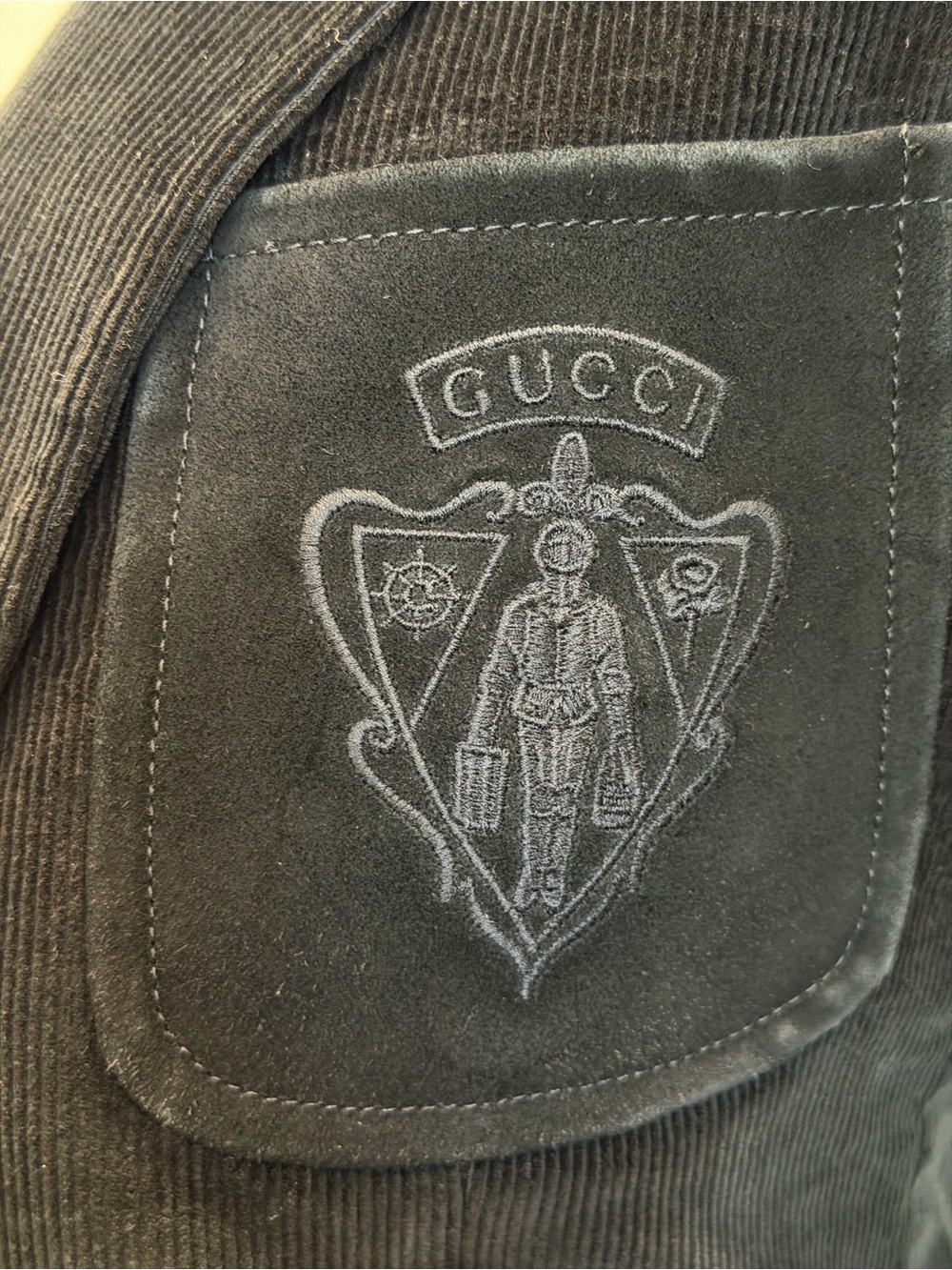 Gucci Black Tailored Corduroy Blazer - Picture 5 of 10
